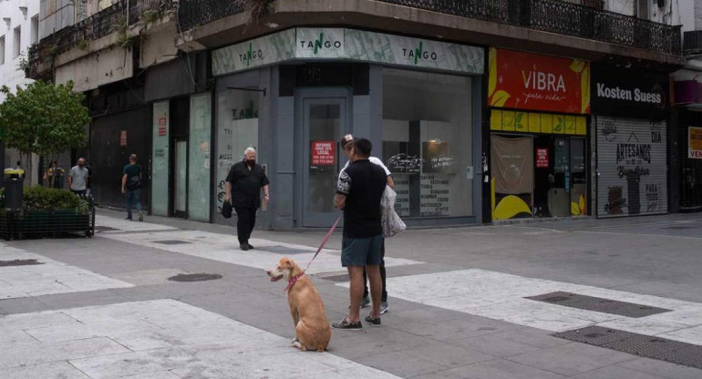 Comercios cerrados en pandemia