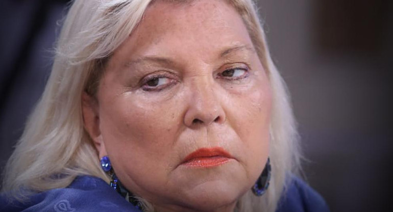 Elisa Carrió, Foto NA