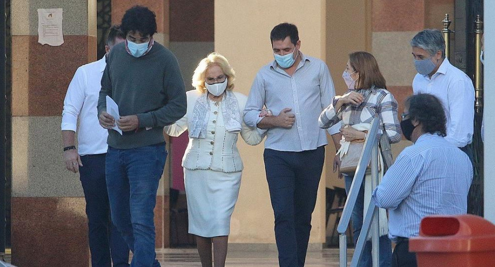 Mirtha Legrand recibió la segunda dosis de la vacuna contra el coronavirus. GENTILEZA Movilpress.