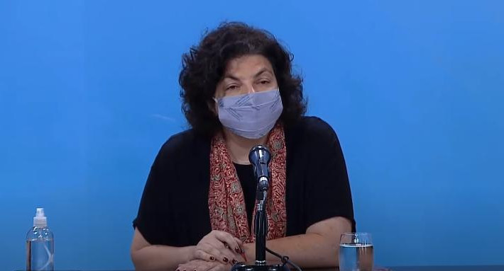 Carla Vizzotti, ministra de Salud, NA