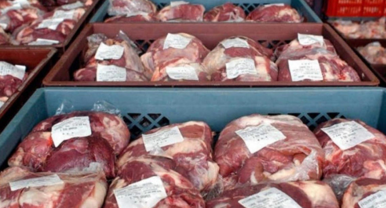 Carne ovina, exportaciones