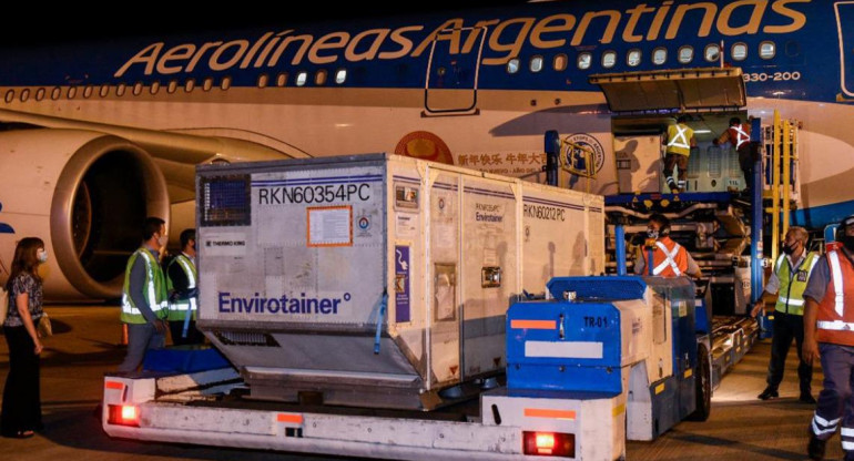 Vacuna contra coronavirus, Sinopharm, Aerolíneas Argentinas, NA