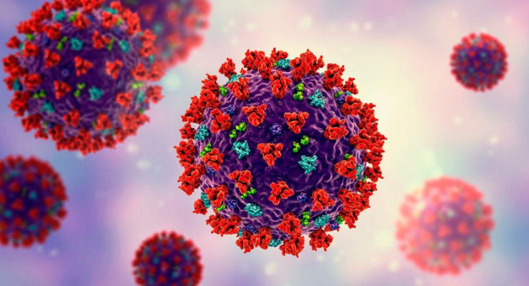 Coronavirus en el mundo, foto artística