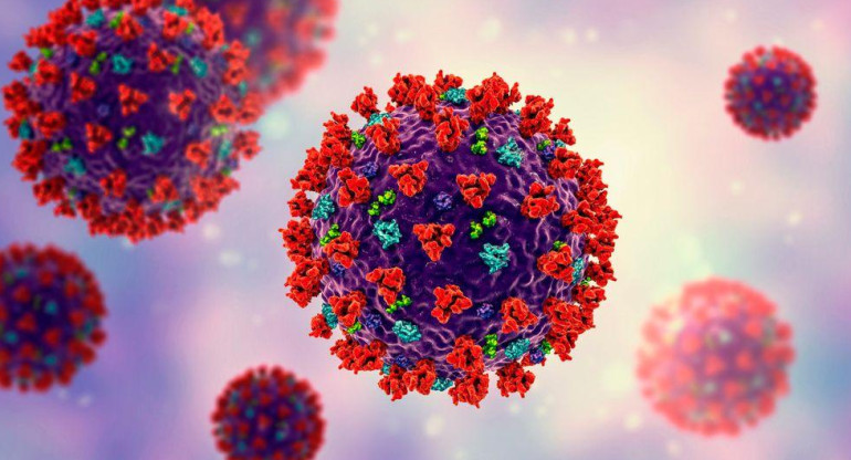 Coronavirus en el mundo, foto artística