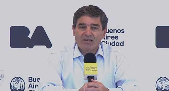 Fernán Quirós, ministerio de salud porteño, captura de video YouTube