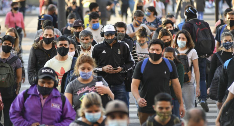 Coronavirus en Argentina, COVID-19, pandemia, calles de la Ciudad de Buenos Aires, A