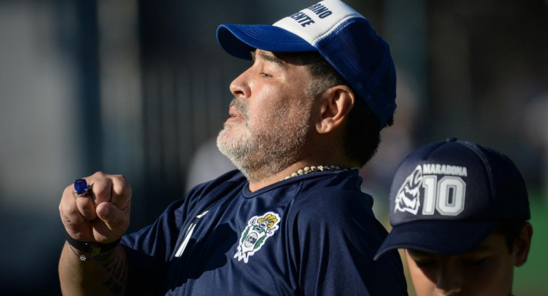 Diego Maradona, Agencia NA