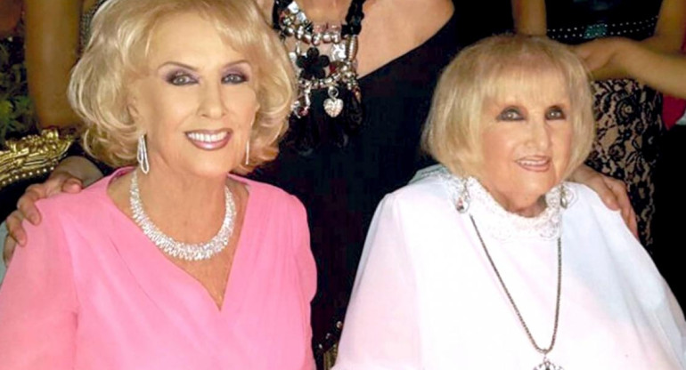 La angustia de Mirtha Legrand, a un año de la muerte de su hermana "Goldy"