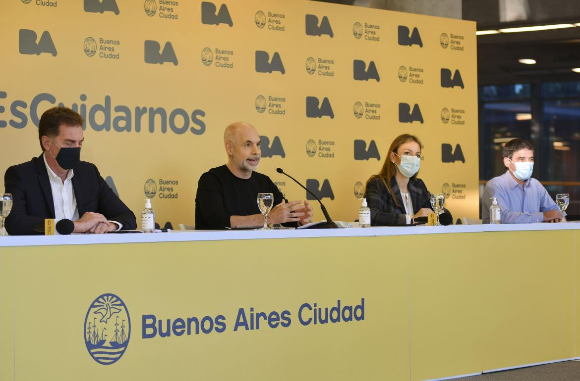 Horacio Rodríguez Larreta por nuevas medidas, NA	