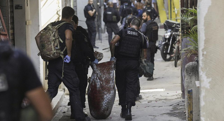 Operativo policial en favela de Río de Janeiro, Brasil, Reuters