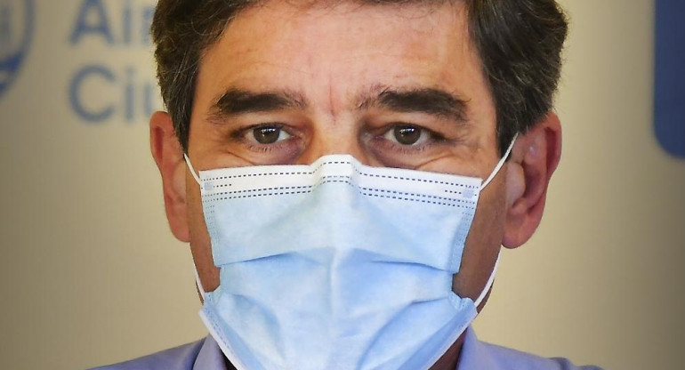 Fernán Quirós, ministro de Salud de Ciudad de Buenos Aires, coronavirus, NA