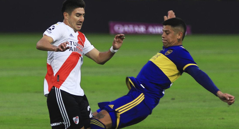 Boca vs. River, Superclásico, fútbol argentino, NA	