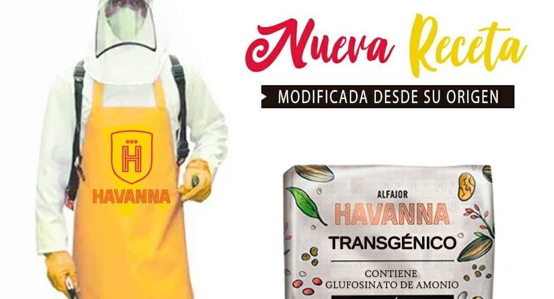 Campaña por alfajores Havanna Transgénicos, Foto: Proyecto Squatters