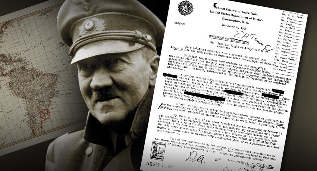 Documento del FBI, 4 septiembre de 1944, Adolf Hitler en Argentina, Diario 26