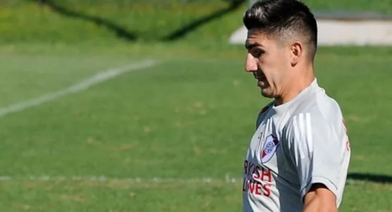 Agustín Fontana, River Plate, entrenamiento, Foto Diario Uno