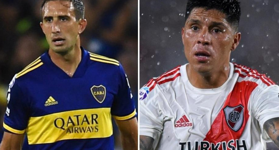 Enzo Pérez y de Carlos Izquierdoz