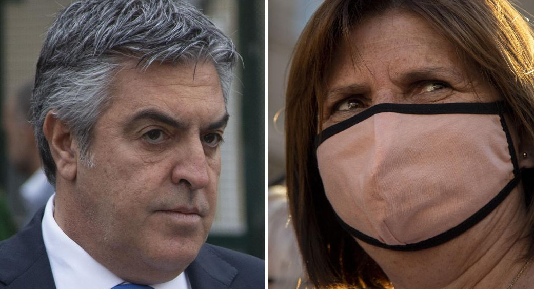 Gregorio Dalbón y Patricia Bullrich, Fotos NA