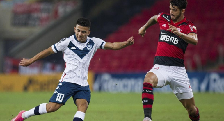 Velez Sarsfield vs Flamengo, Copa Libertadores. NA.