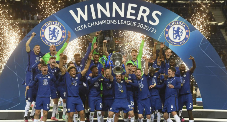 Chelsea campeón de la Champions, foto Reuters