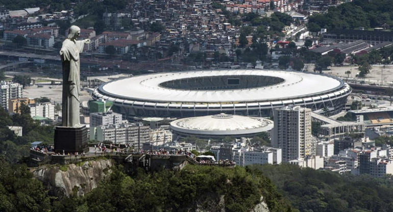 Estadio Maracana en Río de Janeiro, Brasil. NA.