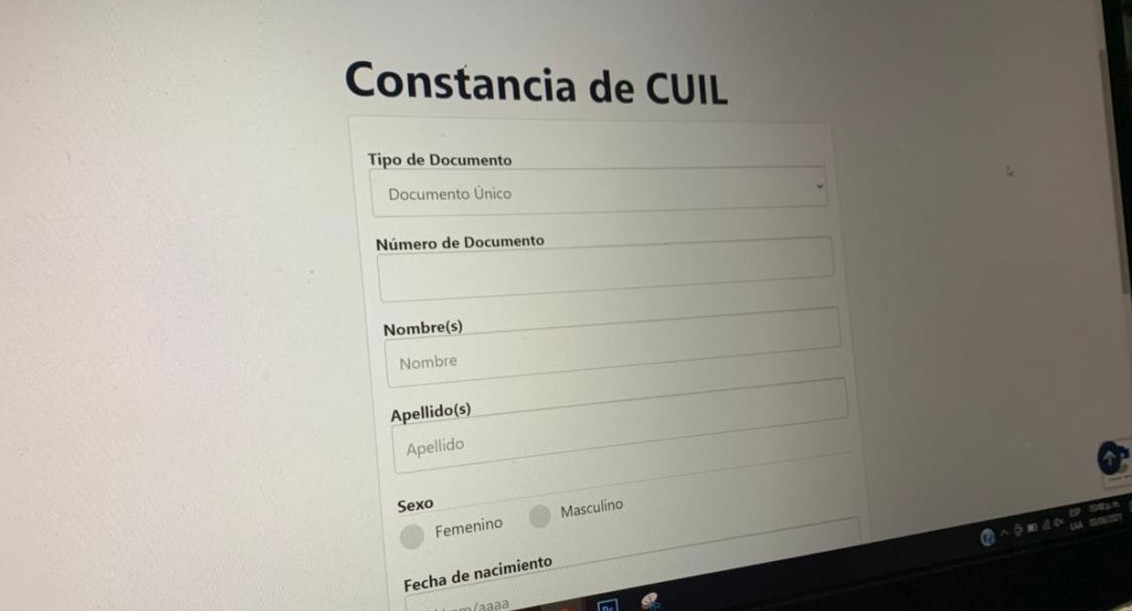 Constancia de CUIL