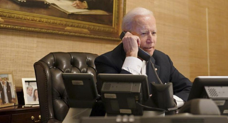 Joe Biden, presidente de los Estados Unidos. Foto NA.