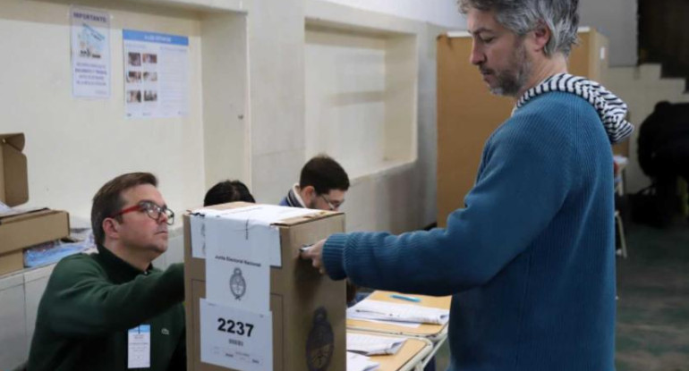 Elecciones en Argentina, votación, foto NA