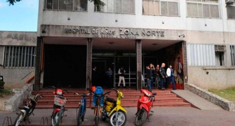 Hospital de Niños Zona Norte de Rosario. Foto: gentileza rosarioplus.com