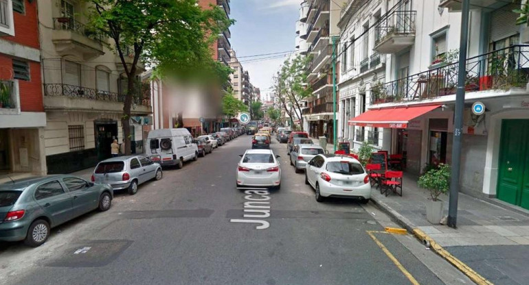 Ataque en Recoleta Foto: Google Steet View