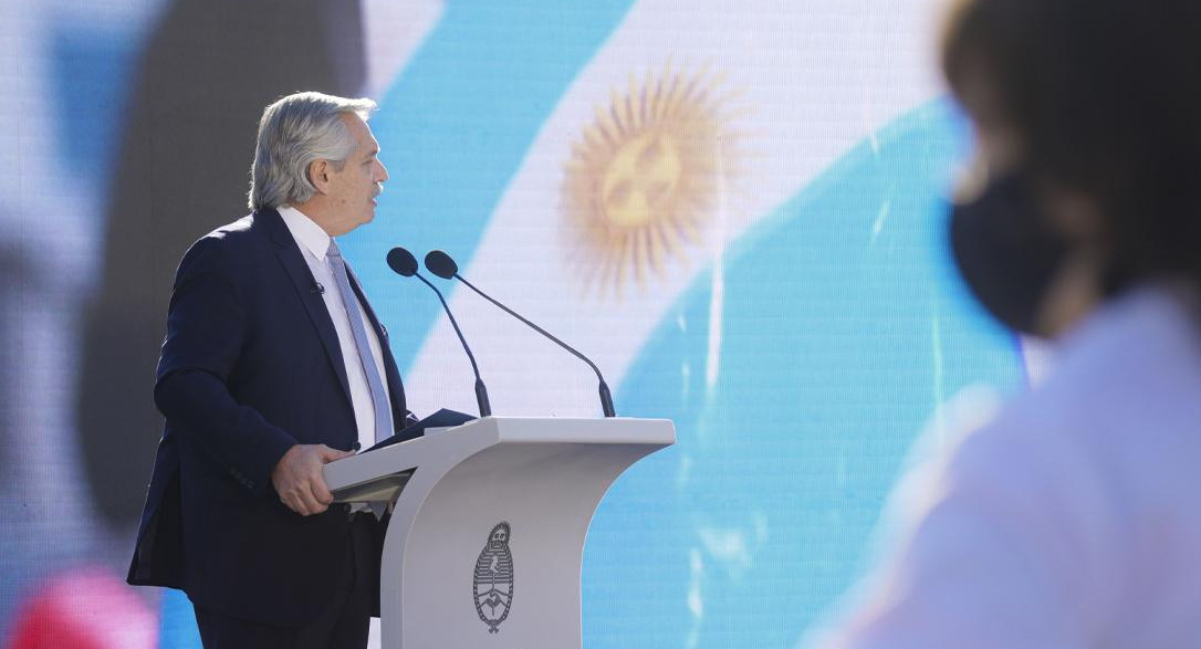 Alberto Fernández, presidente de Argentina, discurso, NA