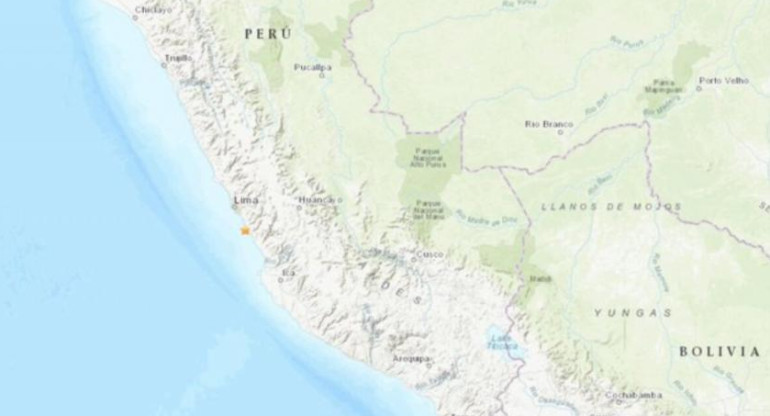 Sismo en Perú, NA