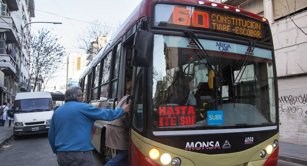 Colectivo, Línea 60, transporte público, NA