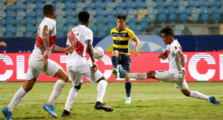 Perú vs. Ecuador por la Copa América, AGENCIA EFE