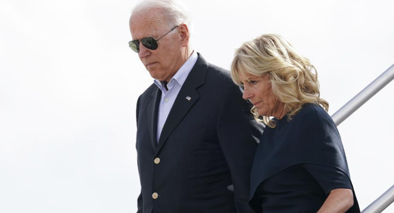 Joe Biden presidente de Estados Unidos, esposa, Reuters