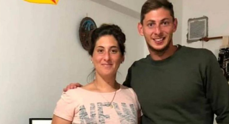 Romina Sala y Emiliano Sala