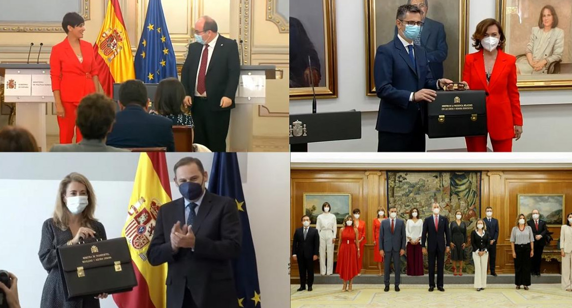 Cambios en el gabinete de España