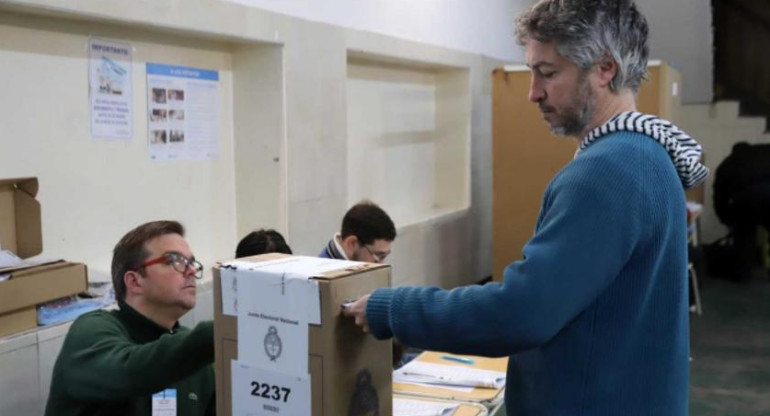 Elecciones en Argentina, votación, foto NA