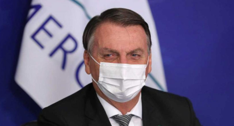 El presidente de Brasil, Jair Bolsonaro, NA