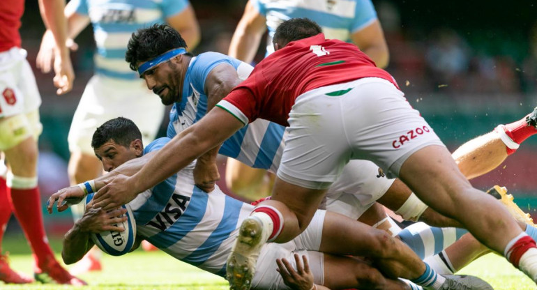 Los Pumas vs. Gales en Cardiff, AGENCIA NA