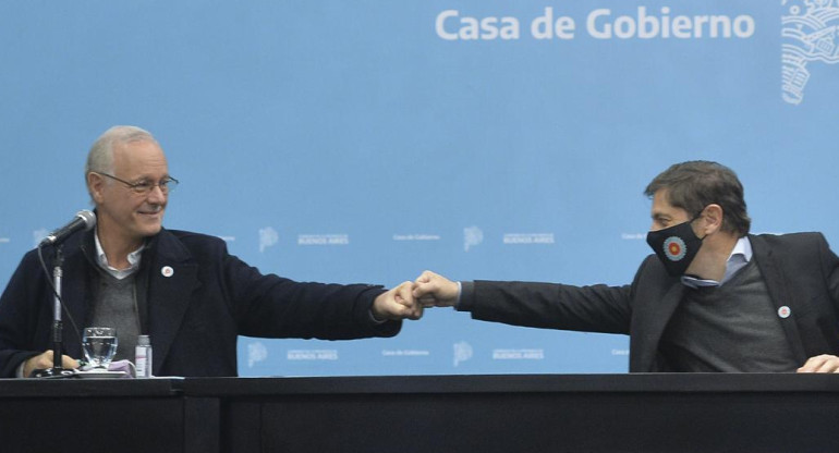 Daniel Gollan y Axel Kicillof, NA