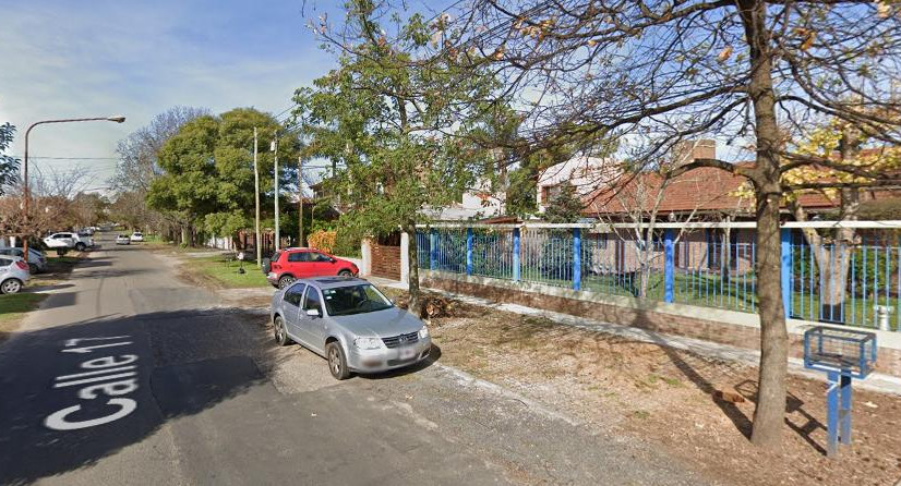 Entradera en La Plata, Google Maps