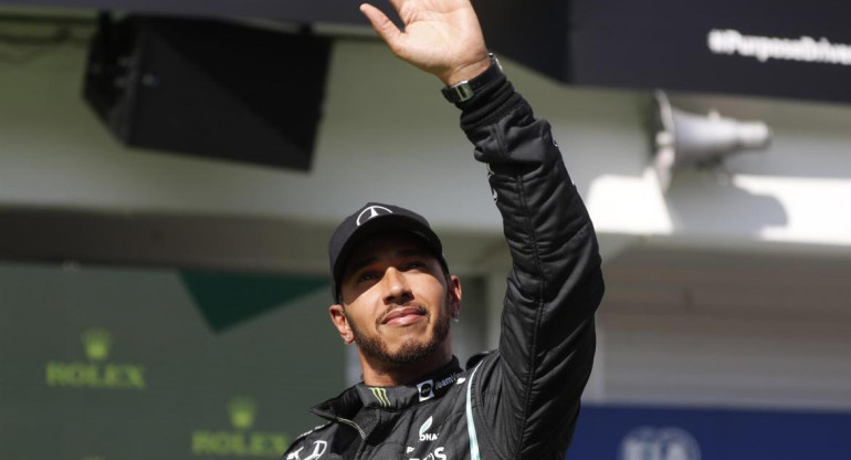 Lewis Hamilton en el Gran Premio de Hungría, AGENCIA EFE