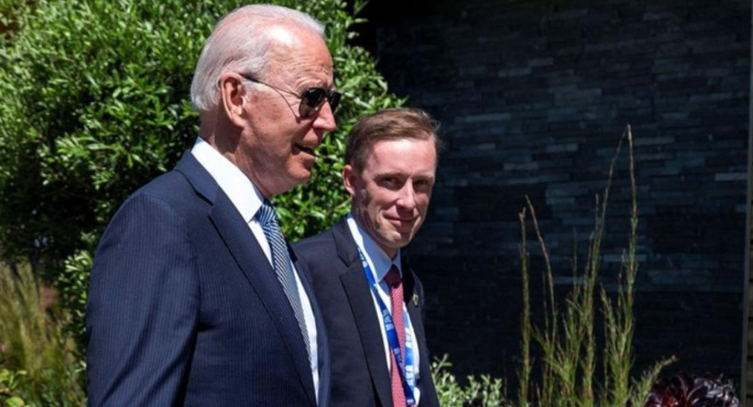 Joe Biden y Jake Sullivan, NA