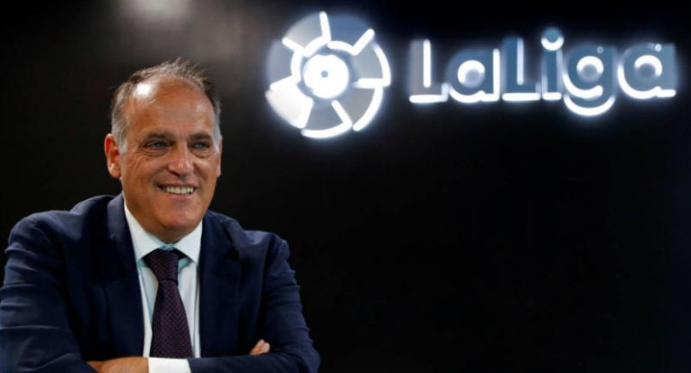 Presidente de LaLiga de España Javier Tebas, NA