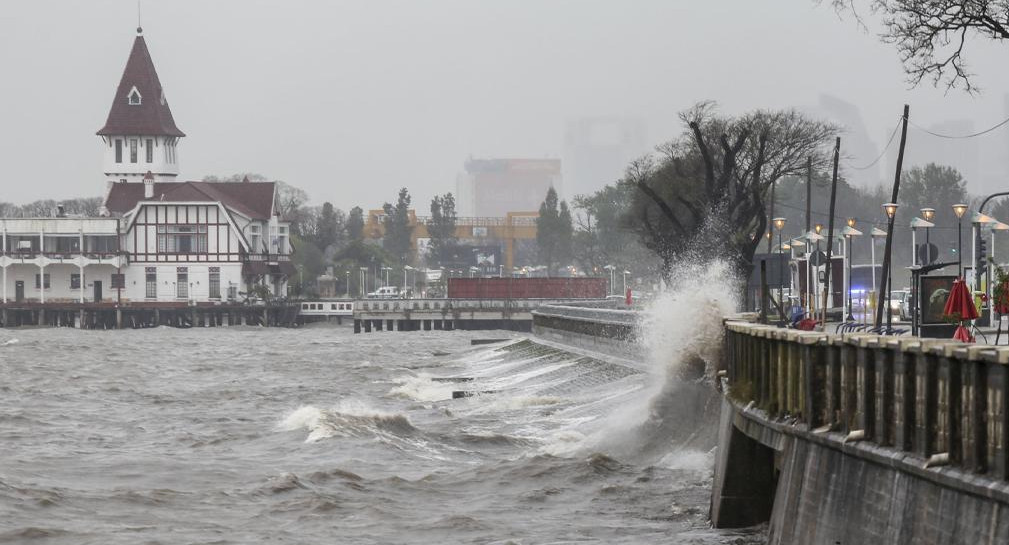 Sudestada, mal clima, alerta meteorológico, NA