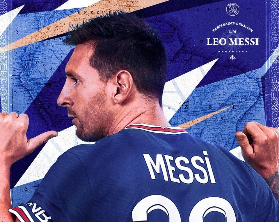 Lionel Messi en el PSG