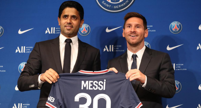 Presentación oficial de Lionel Messi, PSG, Reuters