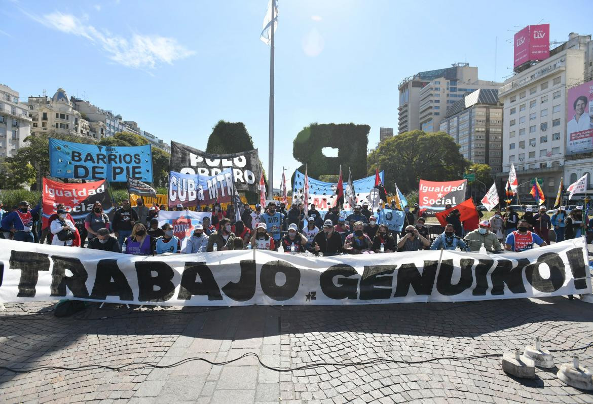 Movimientos sociales en el centro porteño, NA