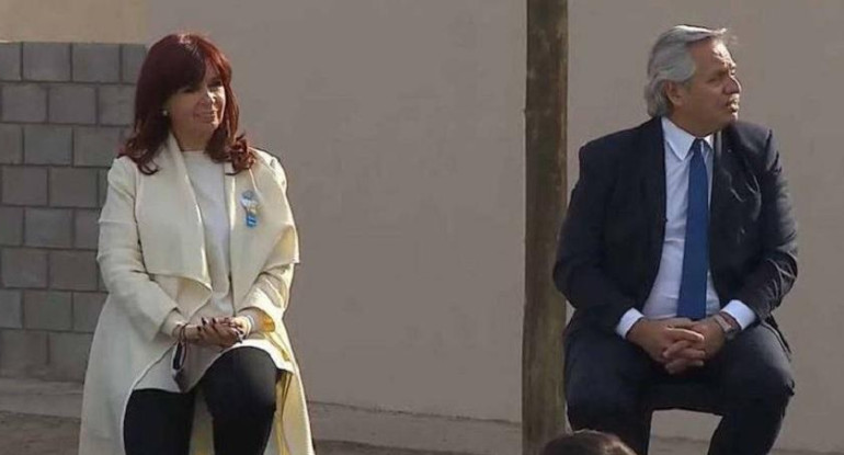 Cristina Kirchner y Alberto Fernández