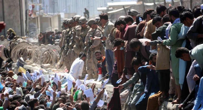 Situación en el aeropuerto de Kabul, EFE